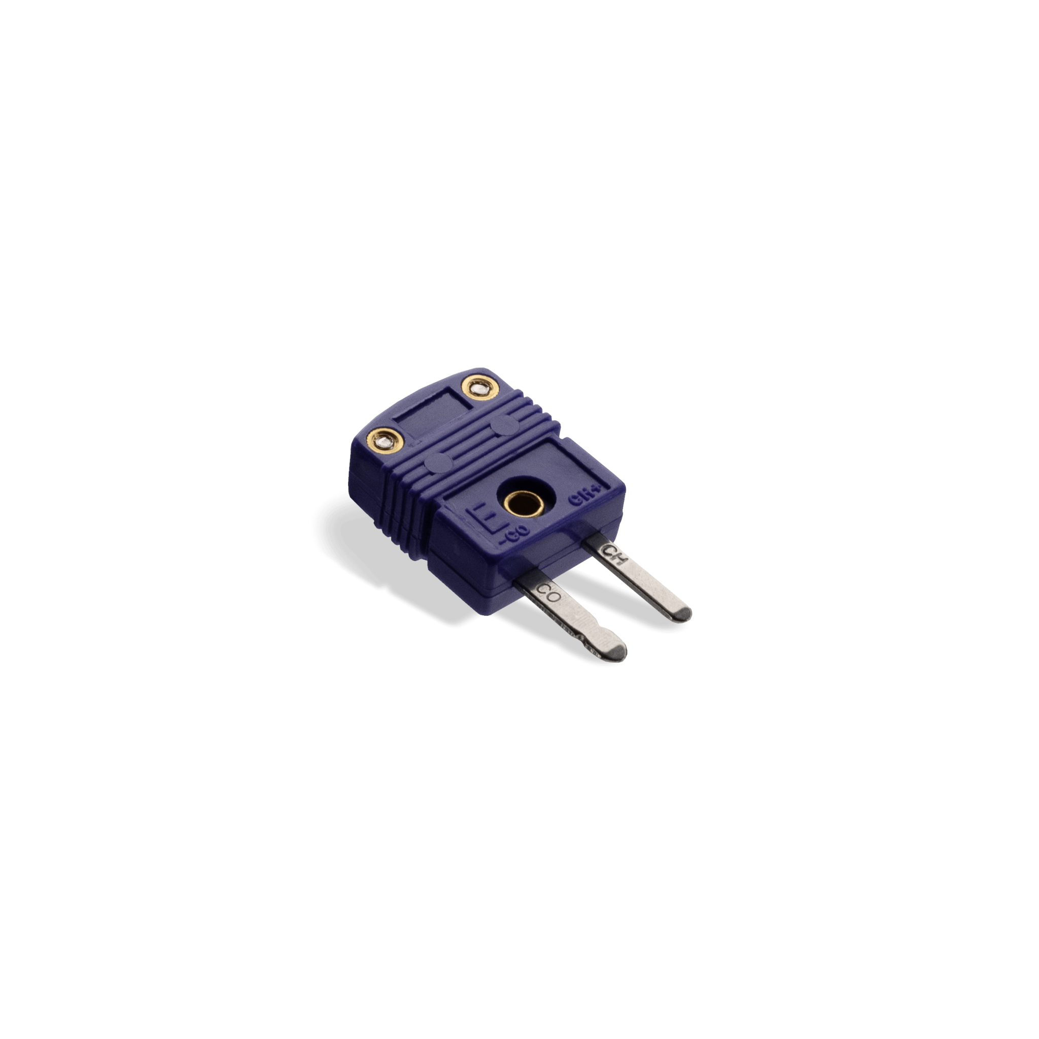 Miniature type K, J, N, T and E male connectors for thermocouple
